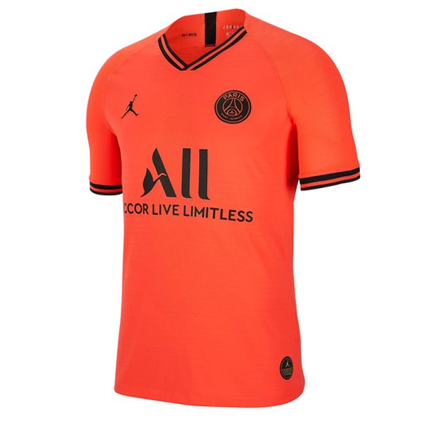 JORDAN Tailandia Camiseta Paris Saint Germain Segunda equipación 2019-2020 Naranja